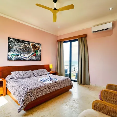 Exclusive Retreat At Hacienda Tankah Luxury 7 Bedroom Oceanfront With Infinity Pool And Full Staff Included In Villa