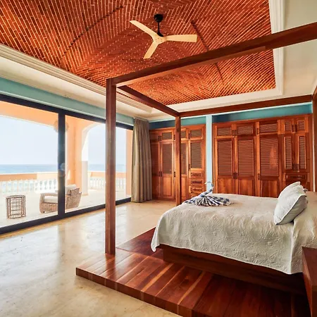 Villa Exclusive Retreat At Hacienda Tankah Luxury 7 Bedroom Oceanfront With Infinity Pool And Full Staff Included In
