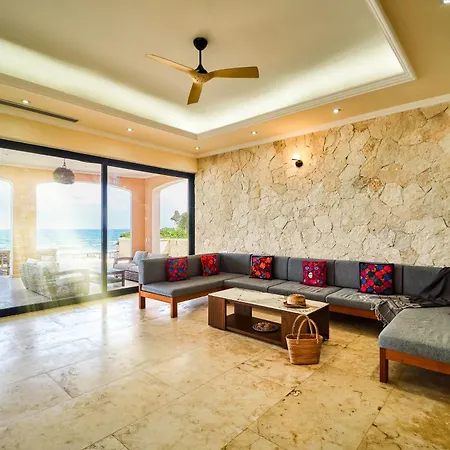 Exclusive Retreat At Hacienda Tankah Luxury 7 Bedroom Oceanfront With Infinity Pool And Full Staff Included In