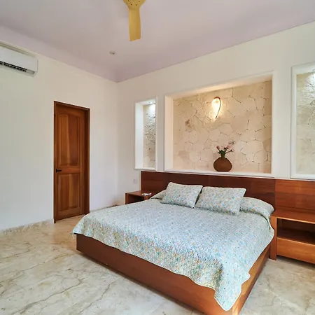 Exclusive Retreat At Hacienda Tankah Luxury 7 Bedroom Oceanfront With Infinity Pool And Full Staff Included In Villa