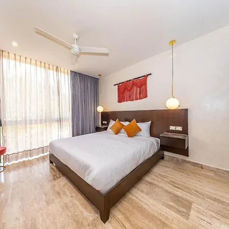 Elegant 2br W Rooftop Pool Close To Tulum