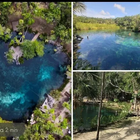 Al Lado De Zamna, Cenotes, Alberca, 2 Rec, Cerca De Aeropuerto, Playa 15 Min Tulum