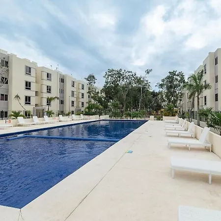 Apartment Al Lado De Zamna, Cenotes, Alberca, 2 Rec, Cerca De Aeropuerto, Playa 15 Min Tulum