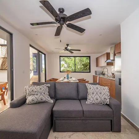 Lux 2 Bd Corner W Swim Up Pool Aldea Zama Holiday home Tulum