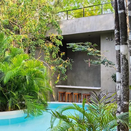New Bamboo Serena Pool & Jacuzzi Tulum