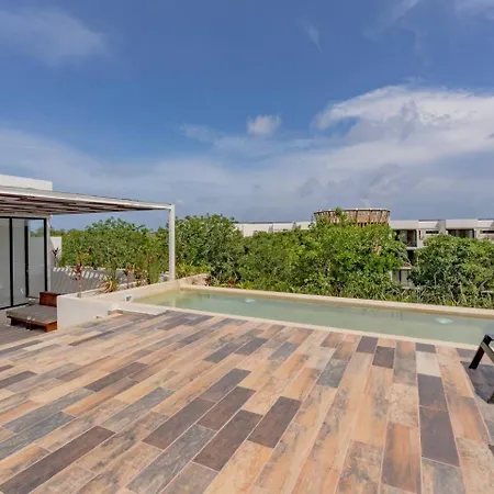 Luxury Coastal Vibes Park 101 Free Club Apartamento Tulum