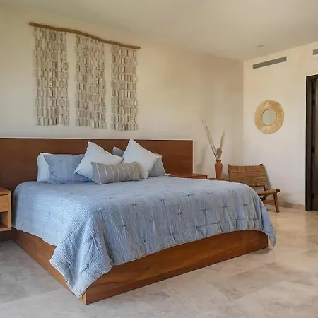 3br Beachfront With Private Rooftop At Tankah Bay Tulum