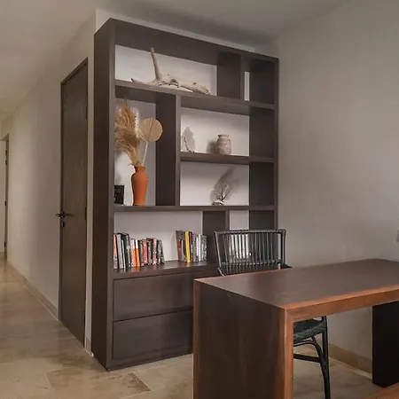 Apartment 3br Beachfront With Private Rooftop At Tankah Bay