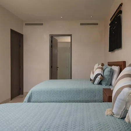 Apartment 3br Beachfront With Private Rooftop At Tankah Bay Tulum