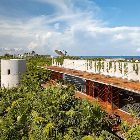 Beachfront Sian Kaan 3 Villa Tulum