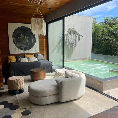 Aguasanta Bohemian Chic Apartment Tulum
