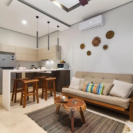 Apartment 1br - Sea View Rooftop Pools Steps To & Jaguar Park Tulum