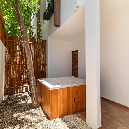 With Private Rooftop In Tulum, 2 Br Apartamento *