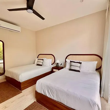 2 Bedrooms 6 Guests Private Plunge Pool Apartment Tulum