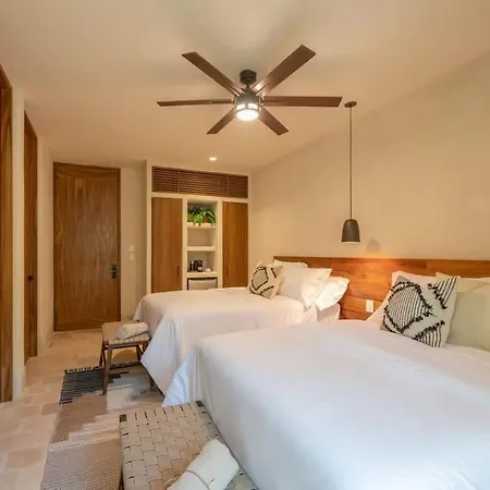 2br Boho Chic Style In W/ Private Pool * Tulum