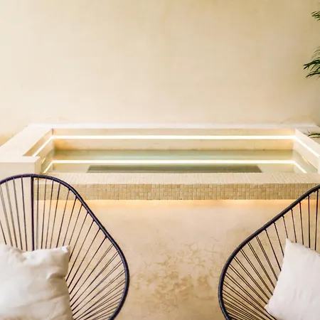 204 Hidden Gem In The Heart Of W/ Huge Private Terrace And Pool For 6 Pax Tulum