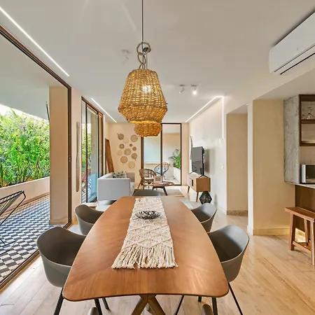 204 Hidden Gem In The Heart Of W/ Huge Private Terrace And Pool For 6 Pax Tulum