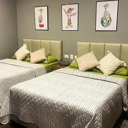Apartment Exclusivo! 2 Dormitorios, 4 Camas, De 1 A 6 Huespedes Con Terraza Directo A La Alberca Y Otra Alberca Azotea Wifi , Gym , Sauna, Elevador Y Mas!!! Tulum