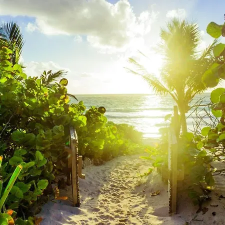 Beachfront In Villa Tulum