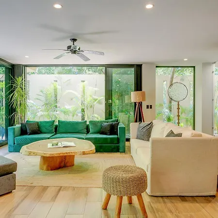 Apartment Luxurious Oasis Jacuzzi With Art Gallery And Pool Tulum