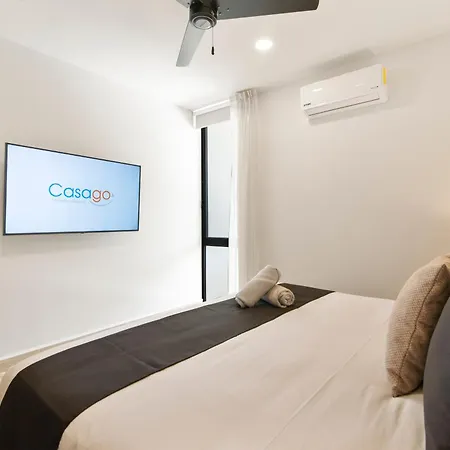 Tropical 2 Bedroom | Private Balcony & Rooftop | Casago Holiday home