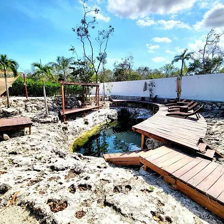 De Ensueño Con Cenote Privado Apartamento Tulum