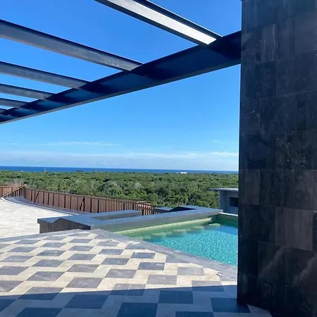 Unique Rooftop Sea View Walking To The Tulum
