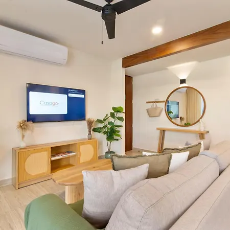 Holiday home Tropical 2 Bedroom | Private Balcony & Rooftop | Casago Tulum