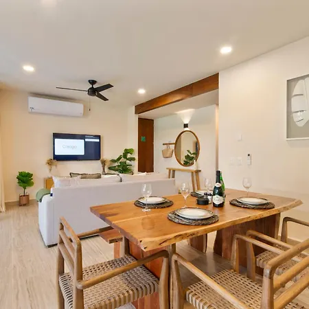 Holiday home Tropical 2 Bedroom | Private Balcony & Rooftop | Casago Tulum