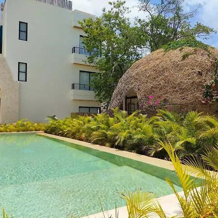 Tropical Escape In A Cozy Paam Cheel * Tulum