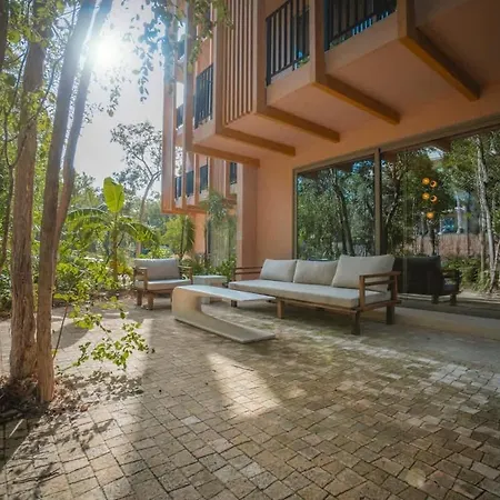 Aflora Townhouse Style - 3br Garden With Private Pool & Huge Common Pool Tulum