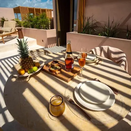 Aldea Zama Luxury Penthouse - Private Rooftop Pool & Parking Apartment