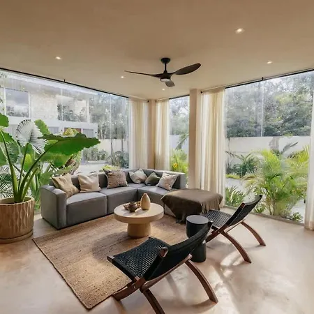 Selva - 4br Jungle Retreat With Pool & Rooftop Tulum