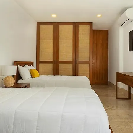 Relaxing 2br Omara With Direct Pool Access * Tulum