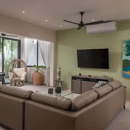 Wonderful Tropical 3br, Garden, Private Pool. * Tulum