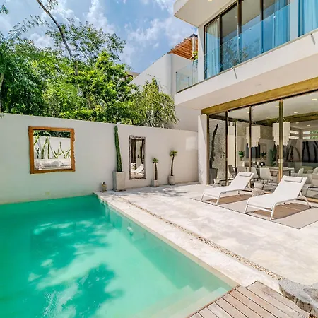 Tulipan Modern 4 Bedroom 4 Bathroom And Private Pool * Tulum
