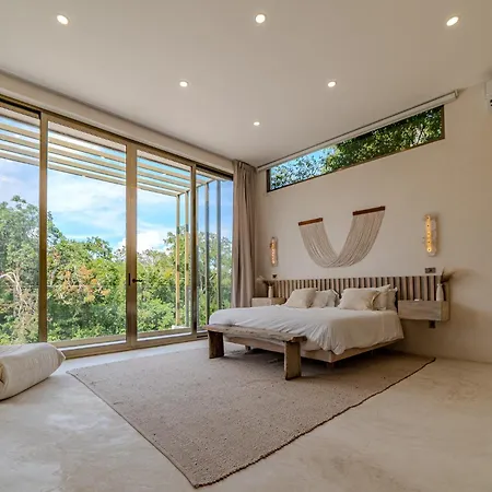 Tulipan Modern 4 Bedroom 4 Bathroom And Private Pool Villa Tulum