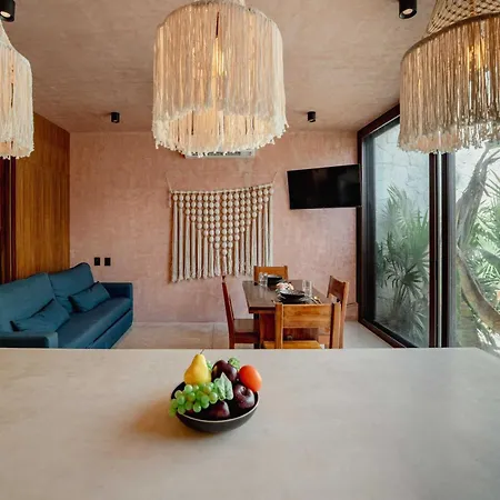Stylish 3br With 2 Private Pool & Rooftop Villa Tulum