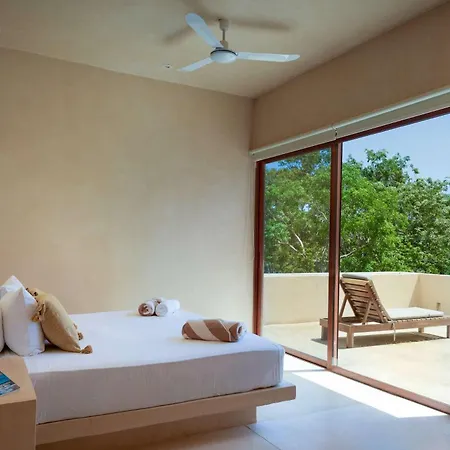 Stylish 3br Ahal With Pool In Holistika Tulum