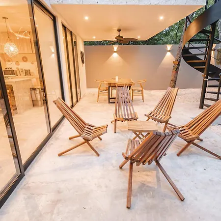 Selva Pixan With Rooftop Pool Villa *