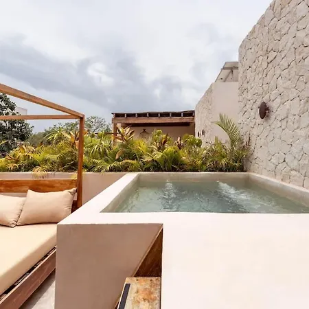 Spacious 6br Luxe With 4 Private Pools And Yoga Space Rooftop & Concierge Сasa de vacaciones Tulum