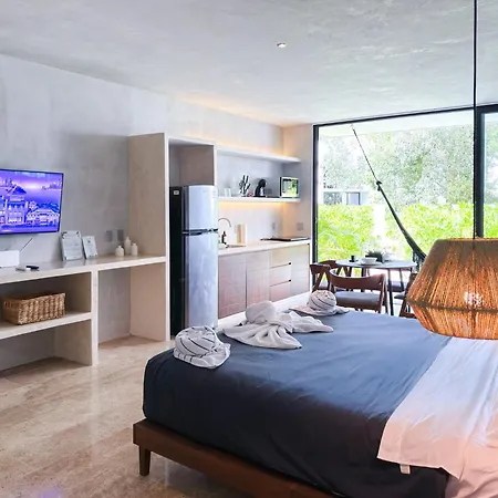 Jungle Private Pool King Bed Wifi 305 Tulum