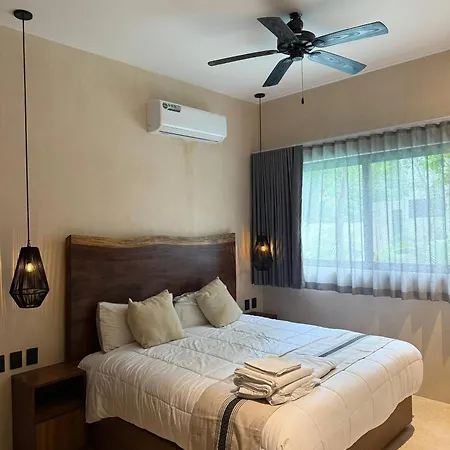 Great 3 Bedroom And Private Pool Apartment Tulum