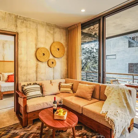 Classy 2br On Private Cenote Big Gym Roof Pool Apartment