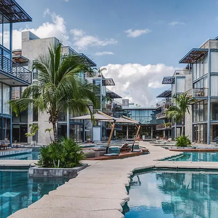 Classy 2br On Private Cenote Big Gym Roof Pool Apartment *