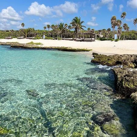 Apartment Beachfront In Tulum