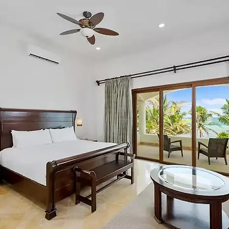 Beachfront Hacienda Soliman Bay Villa Tulum