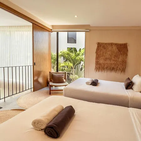 Villa Chic 3br - 2 Pools With Rooftop Pool Modern Boho Design Tulum