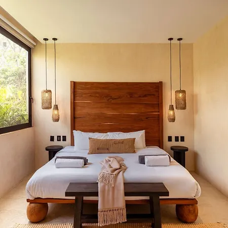 Villa Chic 3br - 2 Pools With Rooftop Pool Modern Boho Design Tulum