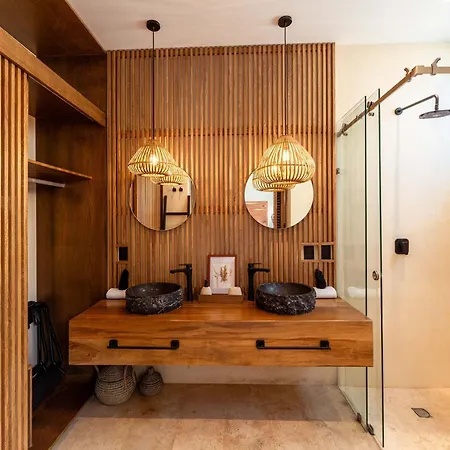 Villa Chic 3br - 2 Pools With Rooftop Pool Modern Boho Design Tulum